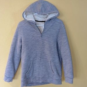 Old Navy Zippered Jacket Hoodie XL 14/16 Grey
